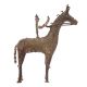 Tribal Horse Riding Brass Statue